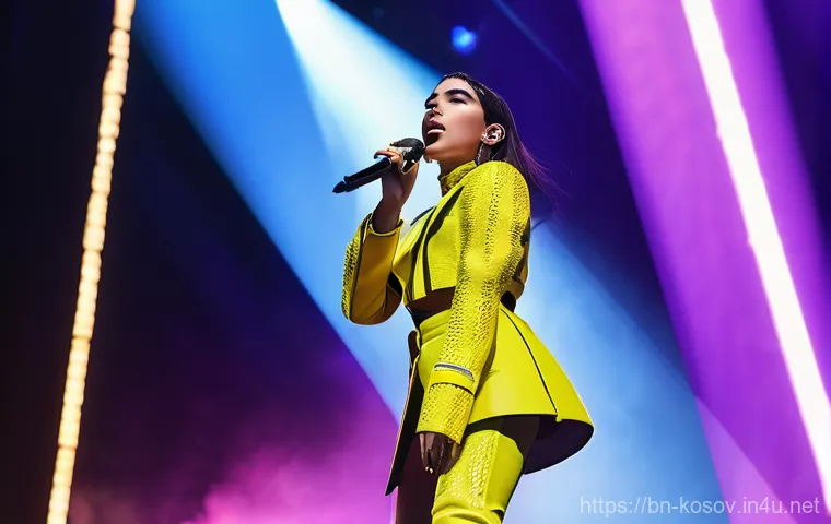 코소보 유명 인물 - **A highly confident and charismatic Rita Ora, depicted as a modern fashion icon, standing powerfull...