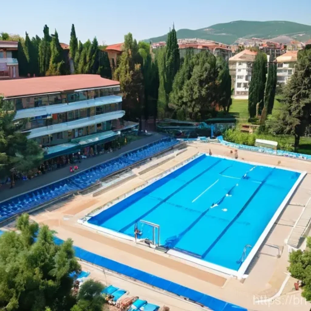 코소보에서 수영할 수 있는 곳 - **Prompt 1: Lively Summer Day at Gërmia Pool**
    "An aerial shot capturing the vibrant atmosphere ...