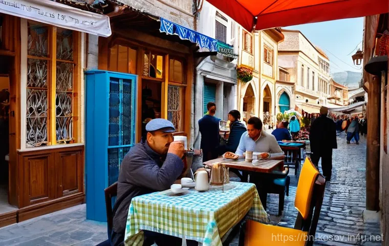 코소보에서 마케도니아 가는 법 - **Friendly Border Crossing at Hani i Elezit:** A clear, daytime image of a well-organized border cro...